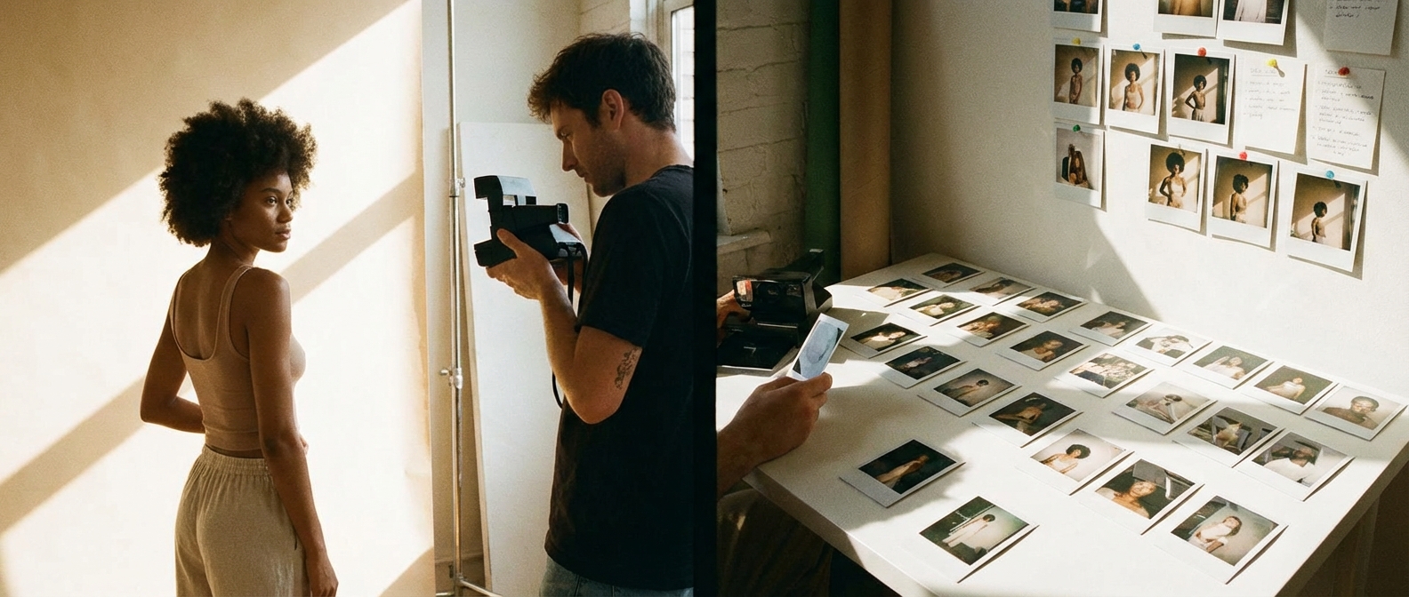 creation polas mannequin photographe