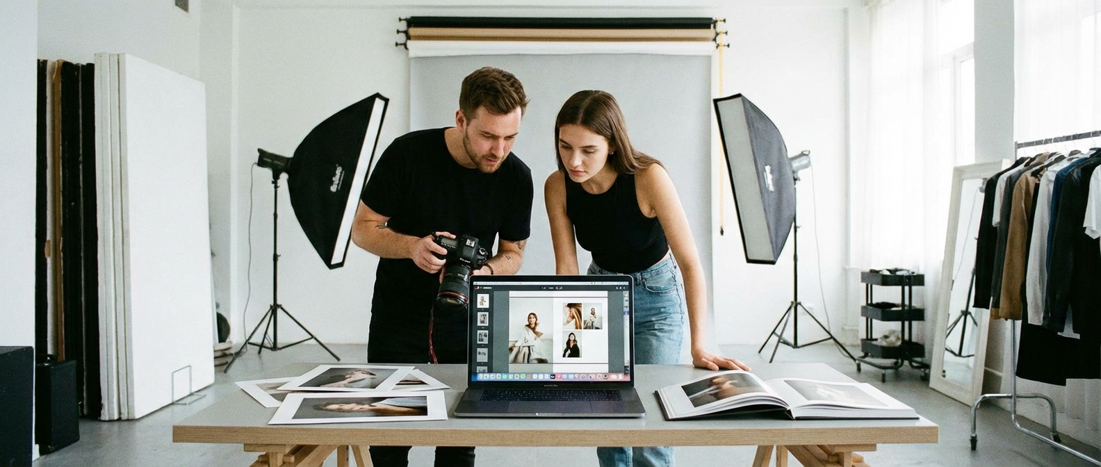 je réalise votre book mannequin en pdf et les photo